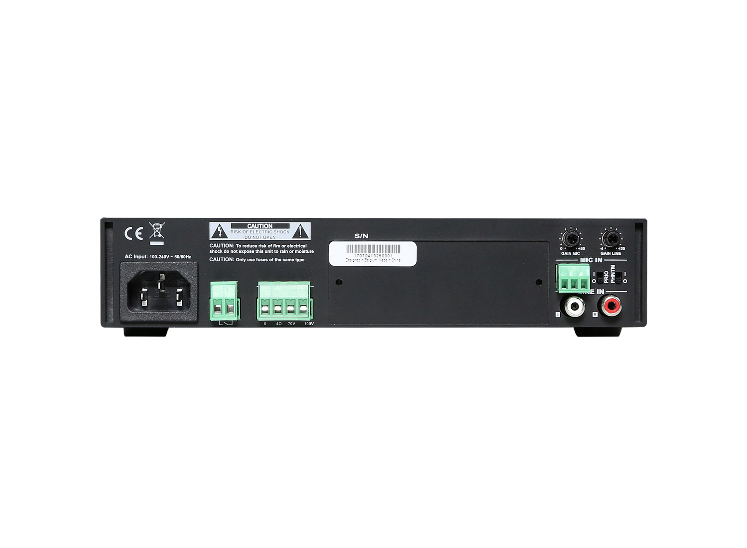 AUDAC COM108, современный микшер-усилитель AUDAC COM108, современный микшер-усилитель