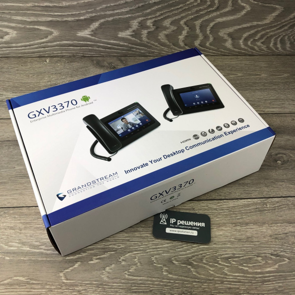 Grandstream GXV3370 IP видеотелефон. 16 SIP аккаунтов, 16 линий, 7" (1024×600) мультитач экран, PoE, (1GbE)Gigabit Ethernet, Wi-Fi, Bluetooth Grandstream GXV3370 IP видеотелефон. 16 SIP аккаунтов, 16 линий, 7" (1024×600) мультитач экран, PoE, (1GbE)Gigabit Ethernet, Wi-Fi, Bluetooth