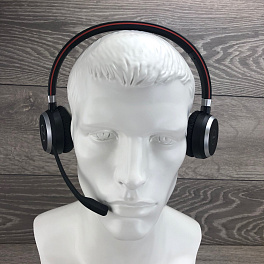 Jabra EVOLVE 65 UC Stereo , универсальная  USB гарнитура (проводное и беспроводное подключение)