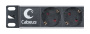 Cabeus, PDU-9P-2EU, блок евророзеток для 19" шкафов, горизонтальный, 9 розеток, 16 A, без выключателя, шнур 2м, алюминиевый корпус, немецкий стандарт Cabeus, PDU-9P-2EU, блок евророзеток для 19" шкафов, горизонтальный, 9 розеток, 16 A, без выключателя, шнур 2м, алюминиевый корпус, немецкий стандарт