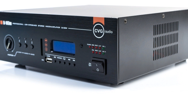 CVGaudio R-103m, профессиональный 2-х канальный стереофонический микшер-усилитель CVGaudio R-103m, профессиональный 2-х канальный стереофонический микшер-усилитель