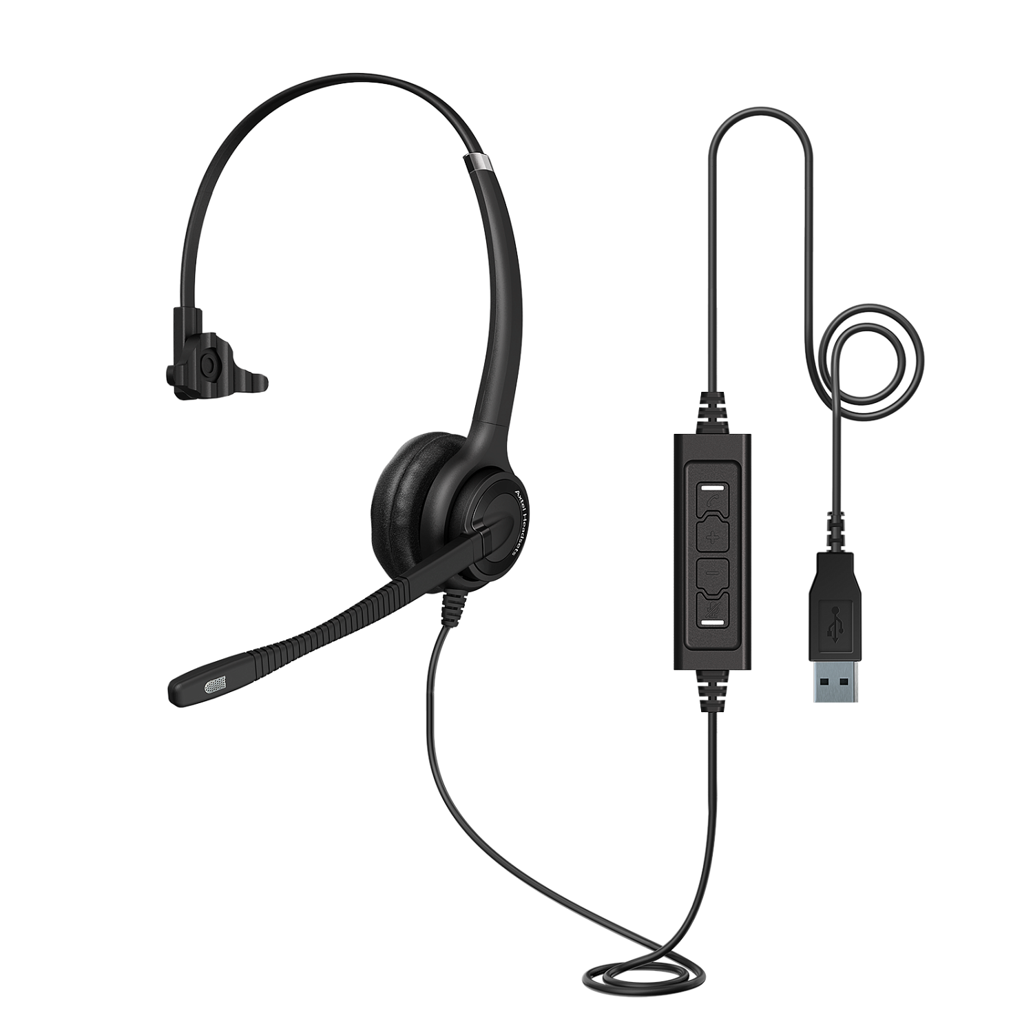 Axtel Elite HDvoice MS mono NC USB компьютерная гарнитура Axtel Elite HDvoice MS mono NC USB компьютерная гарнитура