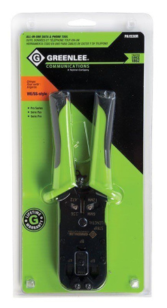 Greenlee PA1530R - кримпер для опрессовки разъемов RJ45, RJ22, RJ11, RJ12