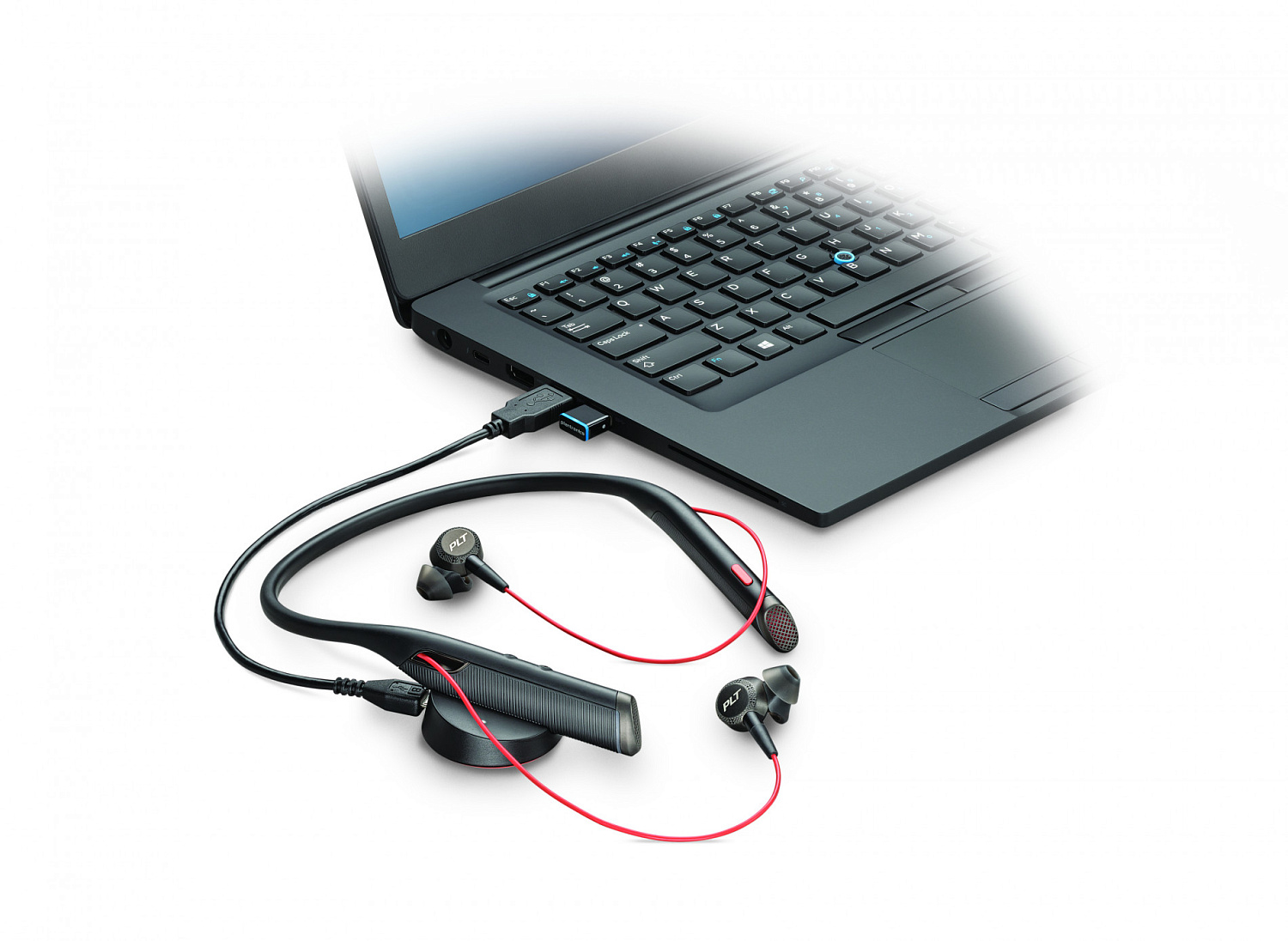 Plantronics Voyager 6200 UC,  беспроводная гарнитура для ПК и мобильных устройств (Bluetooth, ANC), Черная