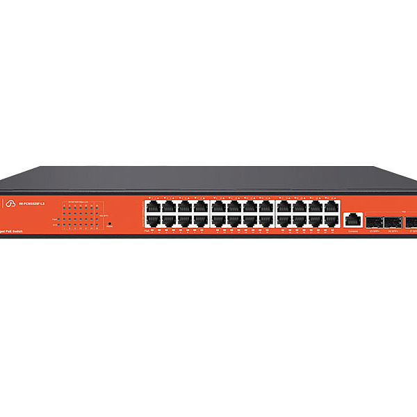 WI-TEK WI-PCMS528F-L3, управляемый l3-коммутатор с poe