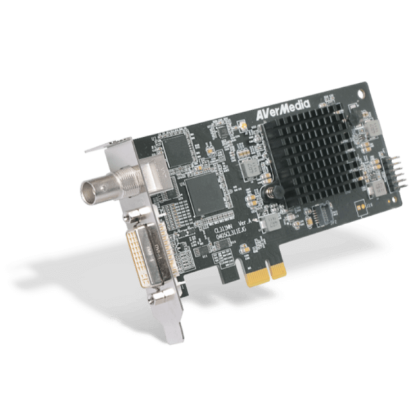 Карта захвата видео AVerMedia PCIe Low Profile Full HD 60fps Multi-interface Capture Card CL311MN Карта захвата видео AVerMedia PCIe Low Profile Full HD 60fps Multi-interface Capture Card CL311MN