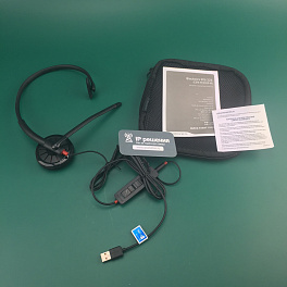 Plantronics BlackWire C315.1-M, проводная гарнитура  (разъемы USB и jack 3.5мм) MS Lync