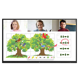 LG 86TR3DK-B, интерактивная панель 86"
