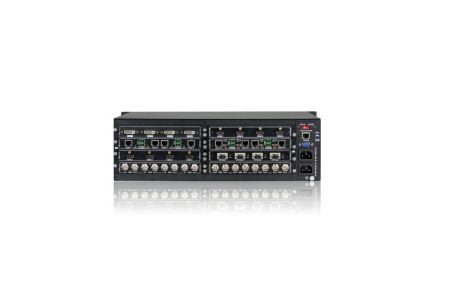 Модульный матричный коммутатор Digis MMA-16N, 16х16 (шасси), 4K, RS232, IR, TCP/IP