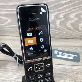Gigaset COMFORT 550A IP FLEX RUS BLACK , беспроводной ip телефон