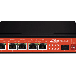 WI-TEK WI-PS306GF-UPS v3, неуправляемый гигабитный коммутатор