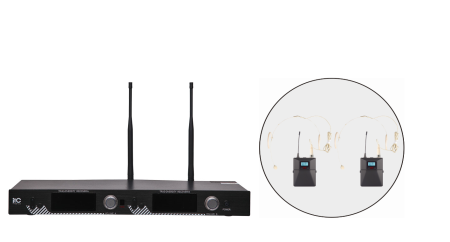 ITC T-521US,  радиосистема 2 головных микрофона