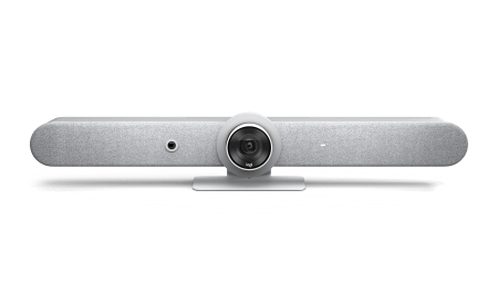 Logitech Rally Bar OFF-WHITE , видеобар (комплект с 2-мя микрофонами)