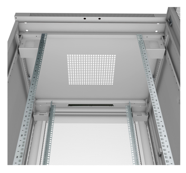 Cabeus,  ND-05C-47U80/80, шкаф монтажный телекоммуникационный 19" 47U 800x800x2277mm (ШхГхВ), цвет серый (RAL 7035)