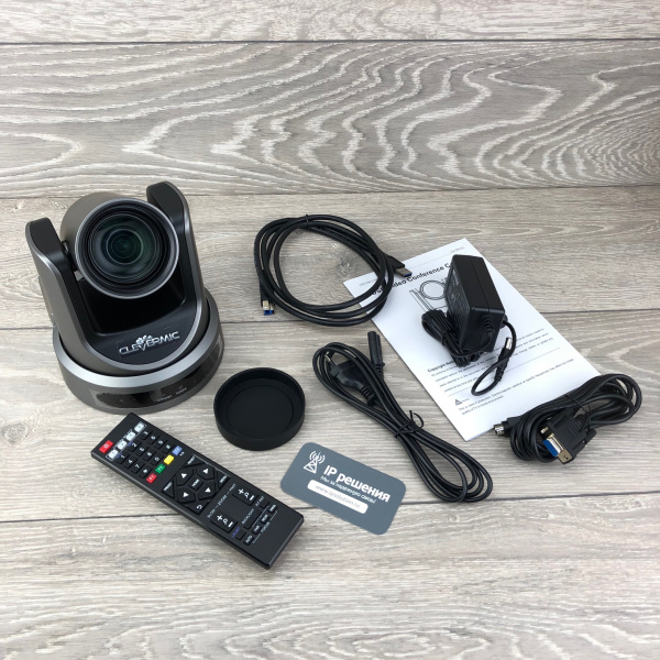 CleverMic 1212UHN Black, PTZ-камера  CleverMic 1212UHN Black, PTZ-камера