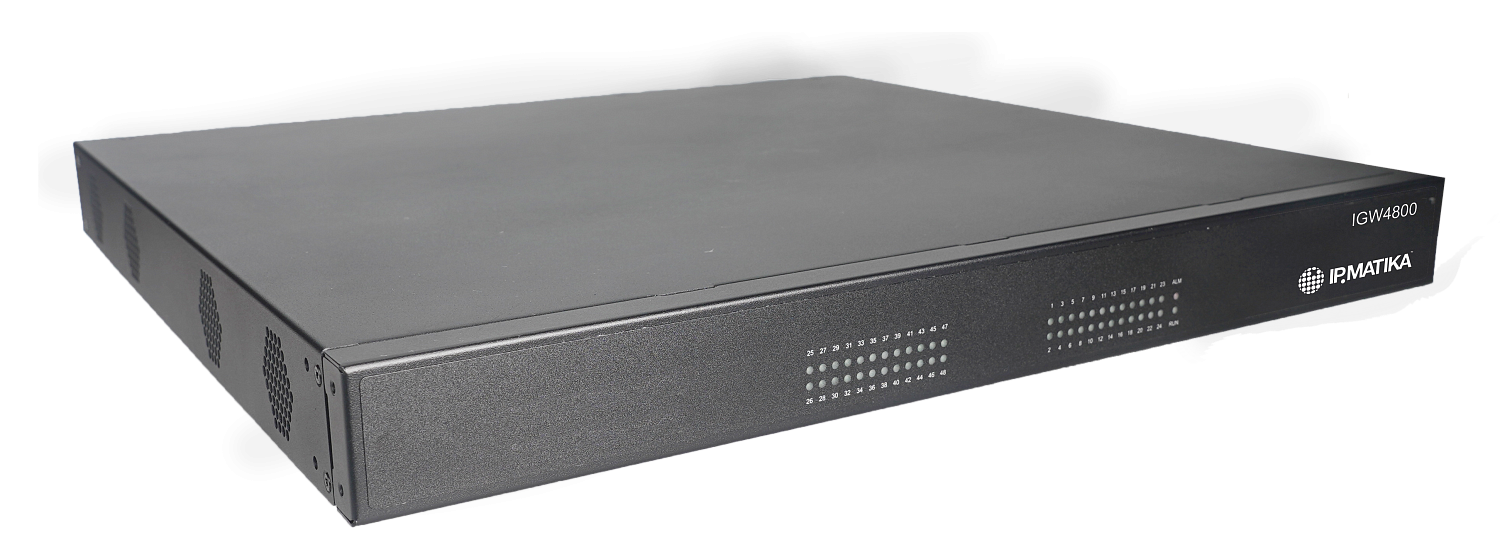 IPmatika IGW4800, VoIP-шлюз на 48 портов FXS