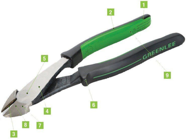 Greenlee 0251-08AM - бокорезы изогнутые, усиленные (Cr-V сталь, 22,2 см) Greenlee 0251-08AM - бокорезы изогнутые, усиленные (Cr-V сталь, 22,2 см)