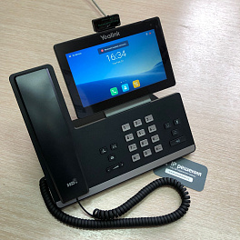 Yealink SIP-T58W с камерой, ip-телефон (Android, WiFi, Bluetooth, GigE)