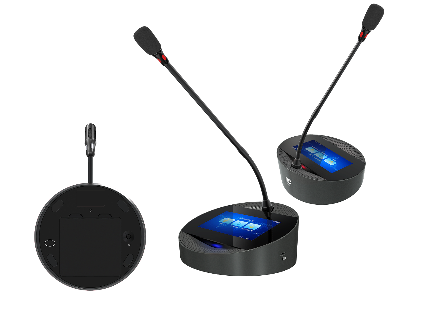 ITC TS-W303, микрофон председателя беспроводной