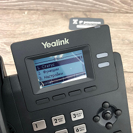 Yealink SIP-T31G, IP-телефон 2 аккаунта, PoE, GigE