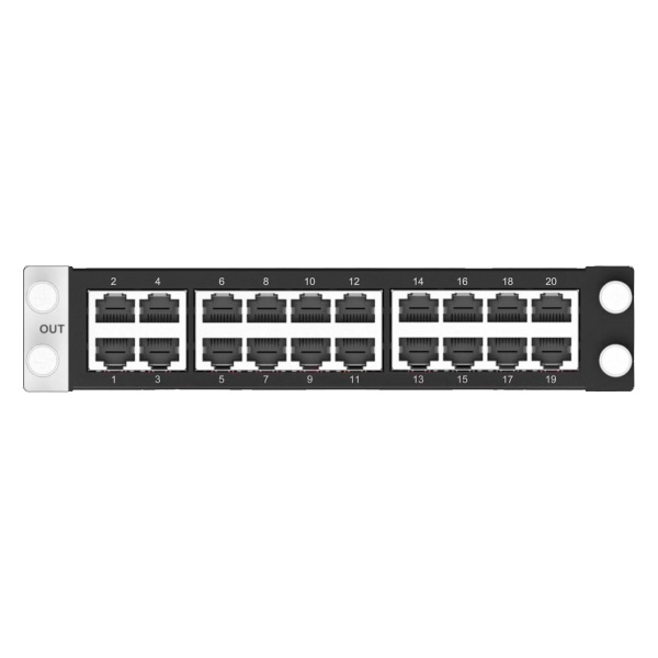 Novastar H, плата выходов RJ45 х20