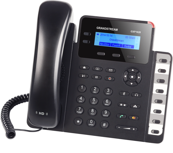 Grandstream GXP1628 , ip-телефон (2 линии, с PoE) Grandstream GXP1628 , ip-телефон (2 линии, с PoE)