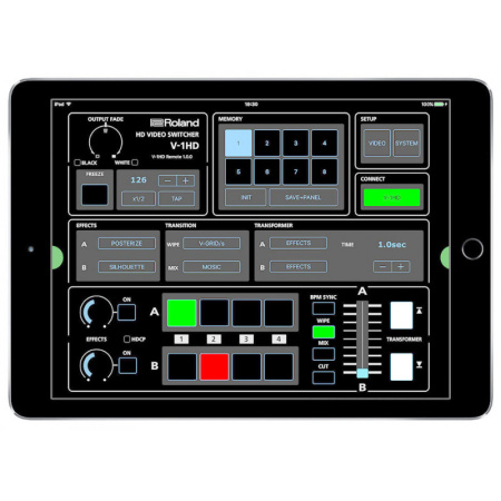 Roland V-1HD+, видеомикшер