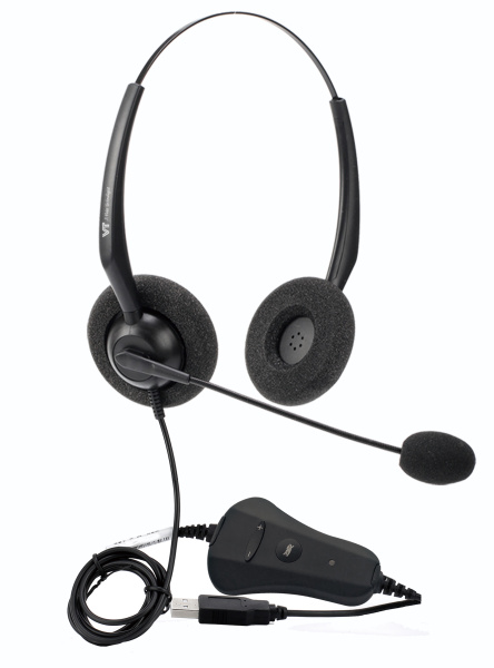 VT VT1000-D USB, компьютерная гарнитура VT VT1000-D USB, компьютерная гарнитура