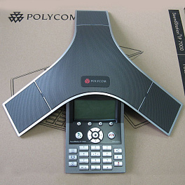 Polycom SoundStation IP 7000 VOIP, телефонный аппарат для конференц-связи