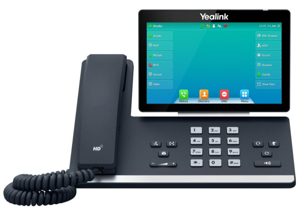 Yealink T57W, бизнес-телефон премиум-класса Yealink T57W, бизнес-телефон премиум-класса