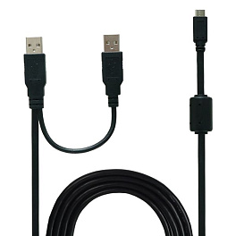 IPSOLUTION 301419, кабель интерфейсный USB-A — micro-USB 1.2 м