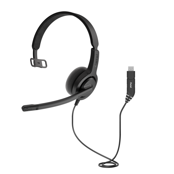 Axtel VOICE USB28 HD mono NC, компьютерная гарнитура Axtel VOICE USB28 HD mono NC, компьютерная гарнитура