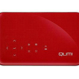 Мультимедийный ультрапортативный LED-проектор Vivitek Qumi Q38-RD (DLP, Full HD, 600 ANSI Lm, 10000:1, 1.2:1, HDMI, Audio-Out (Mini-Jack), USB A (x2), SD (microSD card slot), 30000 часов, 0,746 кг., цвет красный)Высококачественный мультимедийный проектор