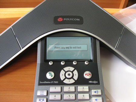 Polycom SoundStation IP 7000 VOIP, телефонный аппарат для конференц-связи