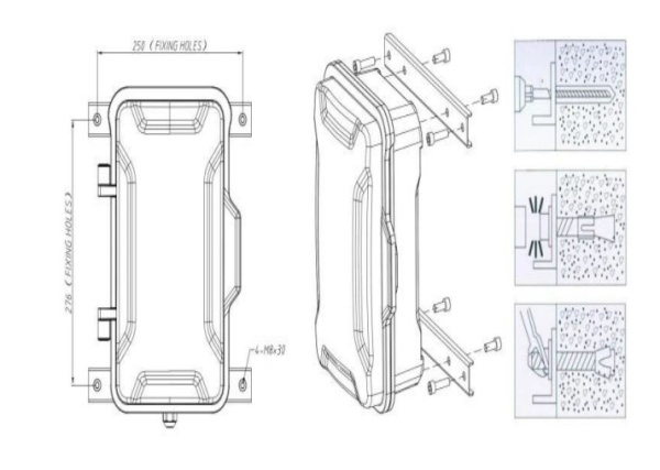 J&R JR104-2B-Y-SIP, промышленный IP-телефон, DC 5V или PoE, 2 SIP аккаунта  J&R JR104-2B-Y-SIP, промышленный IP-телефон, DC 5V или PoE, 2 SIP аккаунта