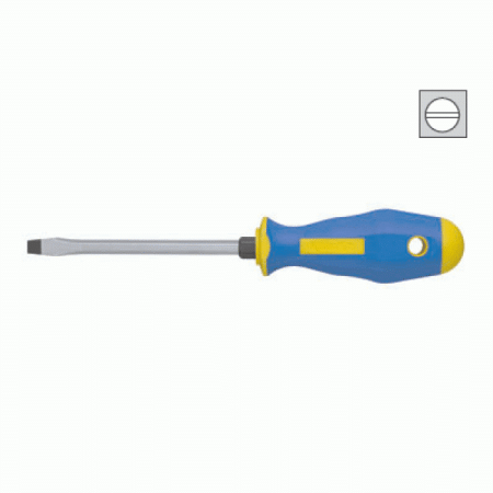 KLAUKE KL10010035 - Отвёртка стандартная с прямым шлицем 3,5 х 100 KLAUKE KL10010035 - Отвёртка стандартная с прямым шлицем 3,5 х 100