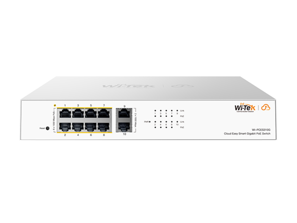 WI-TEK WI-PCES310G, настраиваемый гигабитный PoE-коммутатор