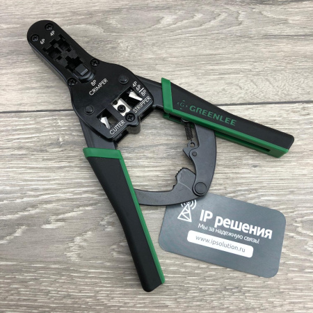 Greenlee GT-45575 - кримпер для опрессовки разъемов RJ-11, RJ-22 и RJ-45 Greenlee GT-45575 - кримпер для опрессовки разъемов RJ-11, RJ-22 и RJ-45