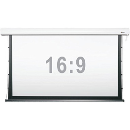 Экран настенный с электроприводом и растяжками Digis DSTP-16913, формат 16:9, 300" (672x410), MW