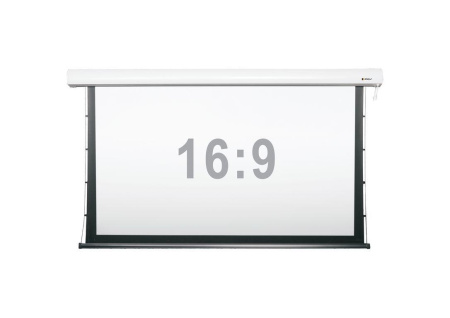 Экран настенный с электроприводом и растяжками Digis DSTP-16908, формат 16:9, 162" (369x238), MW