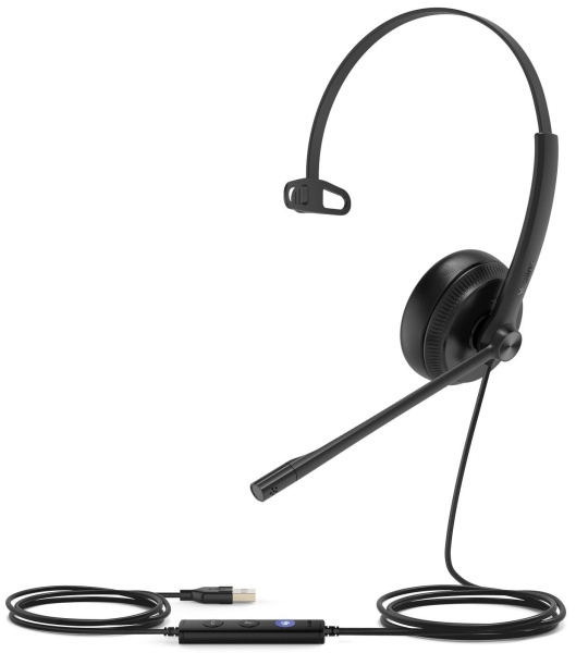 Yealink UH34 SE Mono Teams USB-C, USB гарнитура Yealink UH34 SE Mono Teams USB-C, USB гарнитура