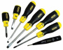 Stanley 0-65-009 - Набор отверток Cushion Grip (6шт: 5х100; 6.5х45; 6.5х150; РН1х75; РН2х45; РН2х100; пробник напряжения) Stanley 0-65-009 - Набор отверток Cushion Grip (6шт: 5х100; 6.5х45; 6.5х150; РН1х75; РН2х45; РН2х100; пробник напряжения)