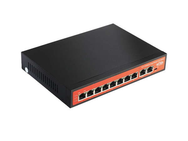 WI-TEK WI-PS210 (v4), неуправляемый коммутатор