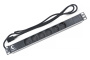 Cabeus, PDU-6P-2IEC, блок евророзеток для 19" шкафов, горизонтальный, 6 розеток, 10 A, без выключателя, алюминиевый корпус, шнур 2 м, вилка IEC 320 C14 Cabeus, PDU-6P-2IEC, блок евророзеток для 19" шкафов, горизонтальный, 6 розеток, 10 A, без выключателя, алюминиевый корпус, шнур 2 м, вилка IEC 320 C14