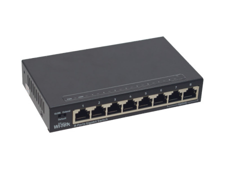 WI-TEK WI-SG108 (v2), неуправляемый коммутатор