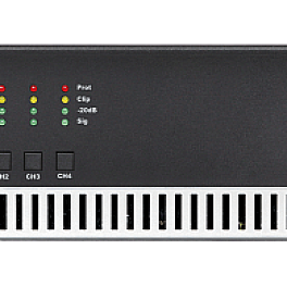 AUDAC SMQ350, четырехканальный низкоомный усилитель