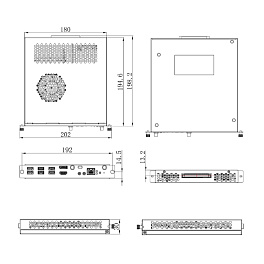 Uniview HB-7099-M1, встраиваемый модуль ops