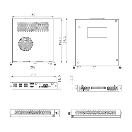 Uniview HB-7099-M1, встраиваемый модуль ops