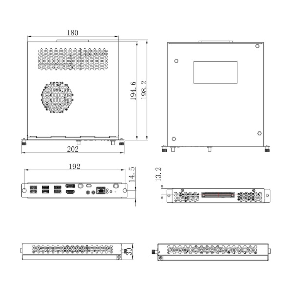 Uniview HB-7099-M1, встраиваемый модуль ops