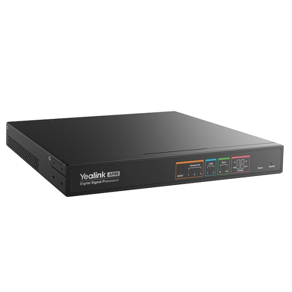 Yealink AP08 DSP, цифровой матричный процессор (16x16 аудиоканалов DANTE) Yealink AP08 DSP, цифровой матричный процессор (16x16 аудиоканалов DANTE)